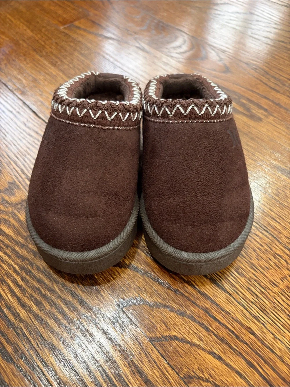 Hurley Kids Modi Slippers Size 7 Toddler - Chocolate Brown - NWOT! 7T shoes shoe